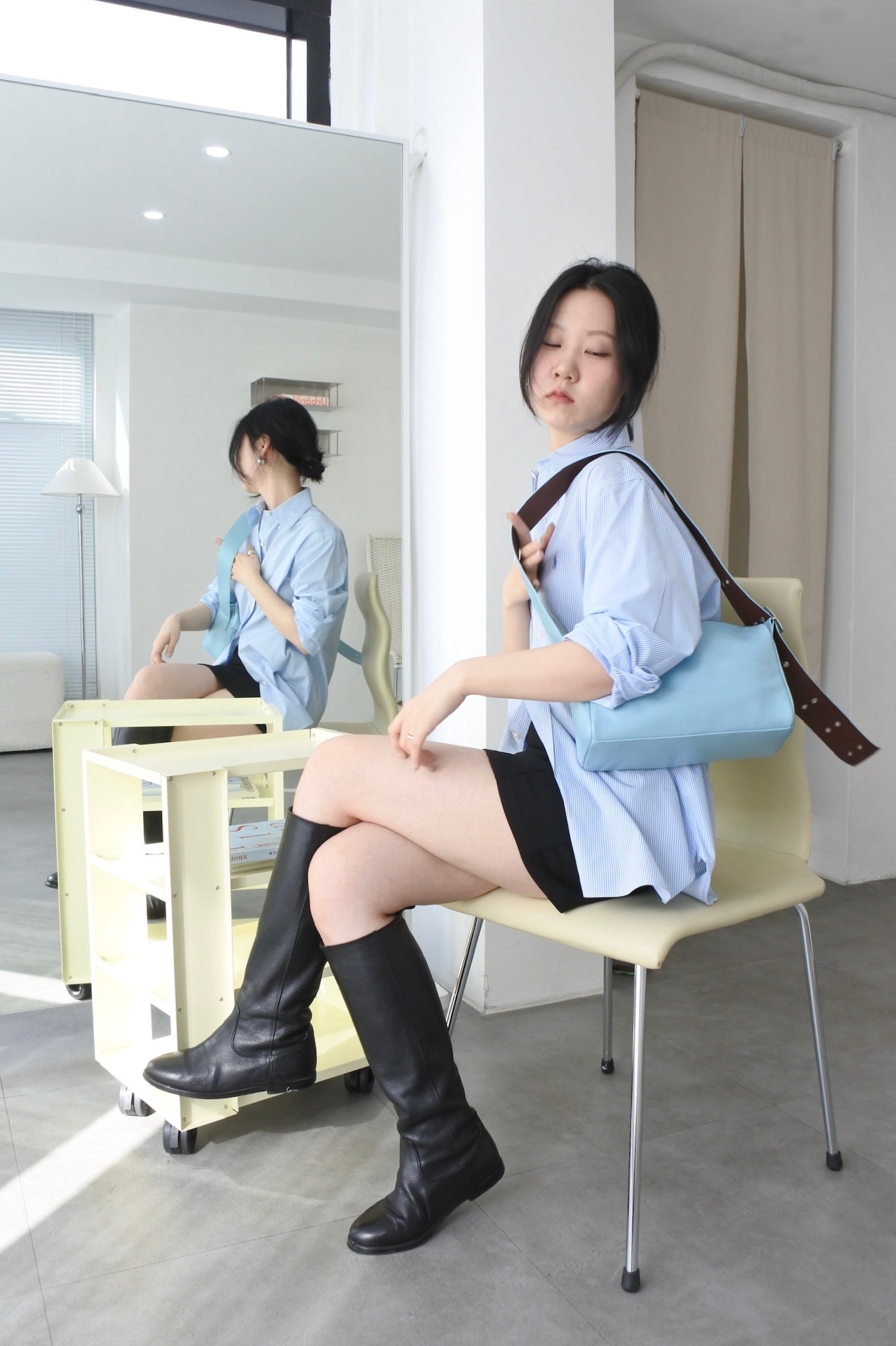 Skyblue Shoulder Bag