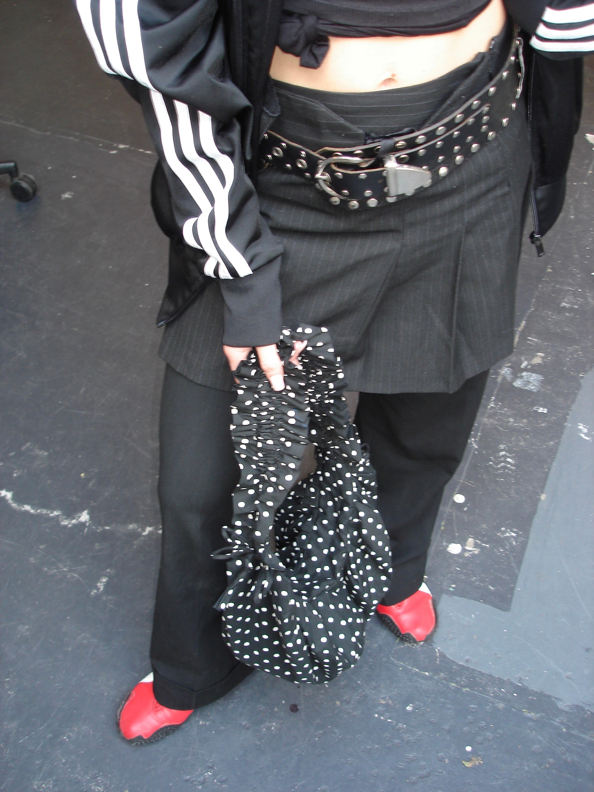 Polka Dot Ruffle bag