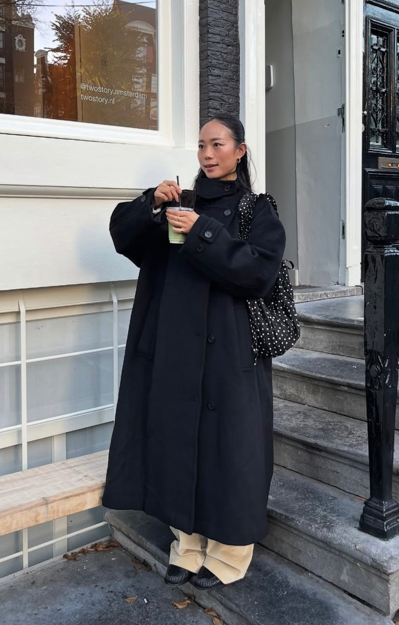 Polka Dot Ruffle bag